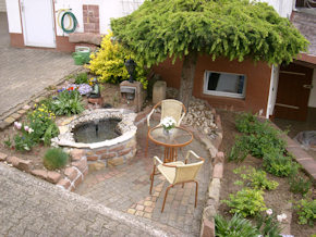 Sitzgelegenheit im Garten